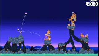 Mighty Eagle 100% Angry Birds Rio Rocket Rumble за 30 Звёзд Прохождение Могучий Орёл 100%