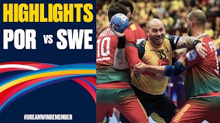Portugal vs. Sweden Highlights | Day 9 | Men's EHF EURO 2020