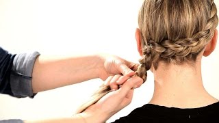 Cómo hacer una trenza lateral holandesa | Tutoriales de trenzas