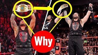 Why Roman Reigns Won Intercontinental Championship ? Roman Vs The Miz Raw 11/20/2017 20 November