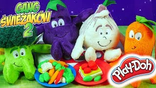 Play Doh • Gang Świeżaków 2 Juniorki w Kuchni • Kuchnia Świeżaków 2 • Bajki i kreatywne zabawki