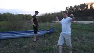 Сплав Хопёр-2015. Серия 3. Мастерим растяжки.