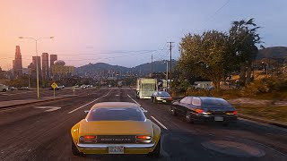 GTA 5 : NaturalVision Realistic Graphics Mod Gameplay (Ultra Photorealistic ENB)