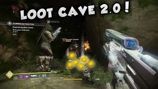 DESTINY 2 - HOW TO FARM FOR UNLIMITED ENGRAMS! NEW "LOOT CAVE" 2.0!