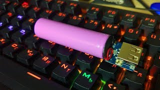 Удивительный повер банк из ДНС ? Верней, аккумуляторы 18650 из DNS ?