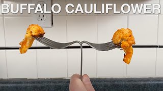 Buffalo Cauliflower Wings with Blue Cheese Dip - You Suck at Cooking (episode 104)