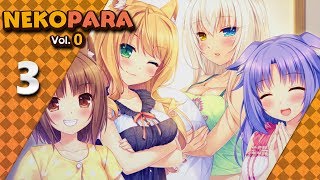 Nekopara Vol.0 (PC, Blind, Let's Play) | Bath & Bed Time! | Part 3