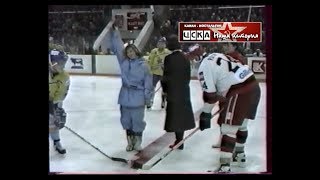1995 ЦСКА (Москва) - Сокол (Киев) 2-4 Хоккей. Чемпионат МХЛ