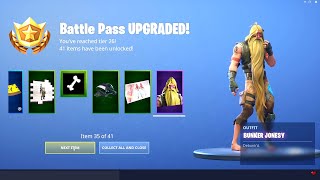 Buying All Fortnite Season 9 Battle Pass!