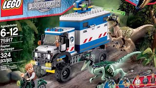75917  LEGO  Ярость раптора Мир Юрского периода Jurassic World 2015