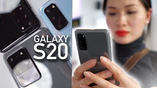 Galaxy S20, S20+, S20 Ultra: Hands On Impressions!