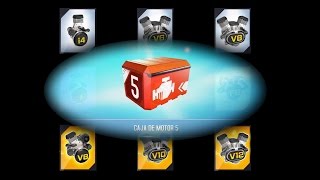 Asphalt 8 - Opening 18 engine cards