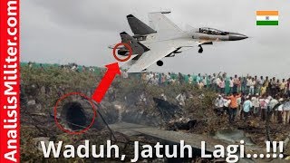 Baru Keluar Pabrik, Pesawat Tempur Sukhoi Canggih Milik India Ini Jatuh
