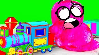 Slick Slime Sam Makes MAGIC MAGNET TRAIN