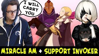 Miracle ANTI-MAGE + support INVOKER 2B — same lane
