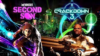 Crackdown 3 vs Infamous Second Son | Gameplay Graphics & Combat Downgrade | Colteastwood 4K60