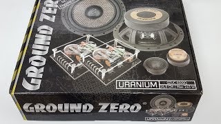 Акустика Ground Zero GZUC 650SQ - визуальное знакомство