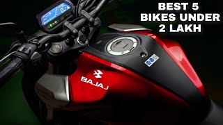 Top 5 Best BS6 Bajaj Fi Bikes in India Under 2 Lakh On-Road Price | Bikes Under 2 Lakh in India 2020