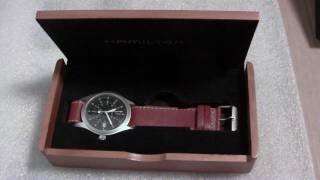 Hamilton Khaki Field Officer's Limited Edition wrist watch.