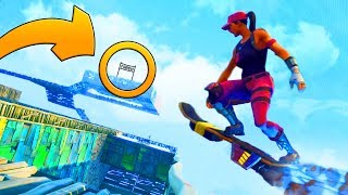 WORLD'S BEST HOVERBOARD RACE TRACK | Fortnite Save The World