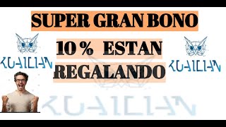 SUPER BONO POR 5 DÍAS DEL 10%  2000 DOLARE TE REGALAN 200 DOLARES  KUAILIAN INVERSIÓN EN ETHERIUM