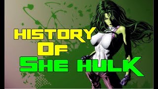 History of SHE HULK | EXPLORING COMICS