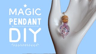 Волшебный кулон DIY - эпоксидка | Magic pendant DIY | Masherisha