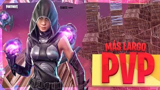 MI PVP MÁS LARGO con LA NUEVA SKIN de FORTNITE!