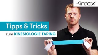 Kintex® Tipps und Tricks zum Kinesiologie Taping