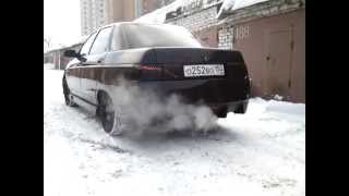 Выхлоп Лада ВАЗ 2110 спорт (распредвалы СТИ 4 ) жесть