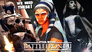 Star Wars Battlefront 2 - 5 Clone Wars DLC Heroes We NEED in Battlefront II 2019!