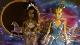 Barbie Doll soap opera: Rainbows of Disney Cindrella, Princess Tiana,Littlest Pet Shop Vinnie