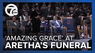 WATCH: Jennifer Hudson performs 'Amazing Grace' at Aretha Franklin's funeral