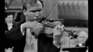 Ivry Gitlis plays Tchaikovsky Violin Concerto 1st movt - Part 1