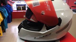 CAPACETE LS2 FF320 STREAM MONOCOLOR - BRANCO 11-99806-7042