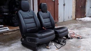 PRC-1 - Porsche Cayenne - передние кожаные сиденья