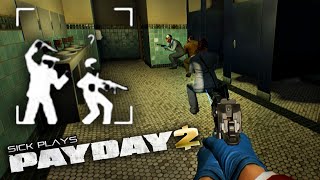 PAYDAY 2 The Wolf Lures You to Your Grave | Art Gallery | kill two guards in the bathroom