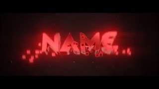 FREE 3D RED AWESOME INTRO TEMPLATE #49 Blender