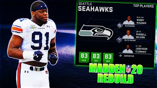 Rebuilding The Seattle Seahawks | Nick Coe+Clowney = Just No | Madden 20 Franchise Realistic Rebuild
