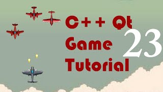 C++ Qt Game Tutorial 23 - Implementing the Button Class (Part 1)
