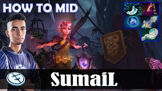 SumaiL - Dark Willow HOW TO MID | 7.07 Update Patch Dota 2 Pro MMR  Gameplay