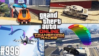 Erstes CUSTOM Transform RACE (+Download)| GTA 5 - Custom Map Rennen