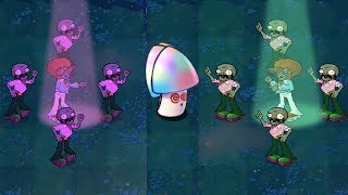 Plants vs Zombies Hack Giant Hypno Shroom vs 988 Dancing Zombie