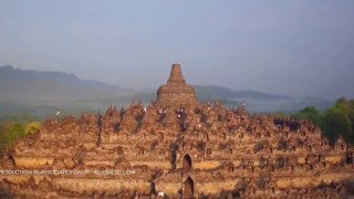 SUNRISE BOROBUDUR With DJI INSPIRE ONE PRo + Zenmuse X5