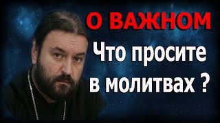 Наши молитвы! Исследуйте себя! «Не проси у Царя навоза…»! Протоиерей Андрей Ткачёв