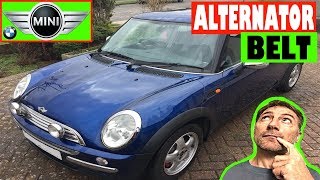 How to check Alternator Belt on Mini R50 R53 2000-2006 First Generation
