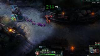 GeForce GTX 1060 Intel Core i3-4160 League of Legends LOL Benchmark