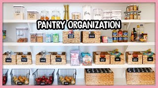 PANTRY GOALS! Shop & Organize With Me!