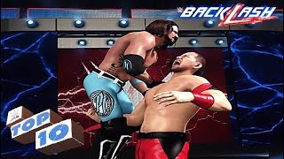 WWE 2K18 BACKLASH 2018 TOP 10 PREDICTIONS!
