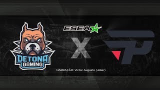 CS GO: DETONA vs paiN | MD3 | ESEA Open Season 31 Brazil (PT-BR)